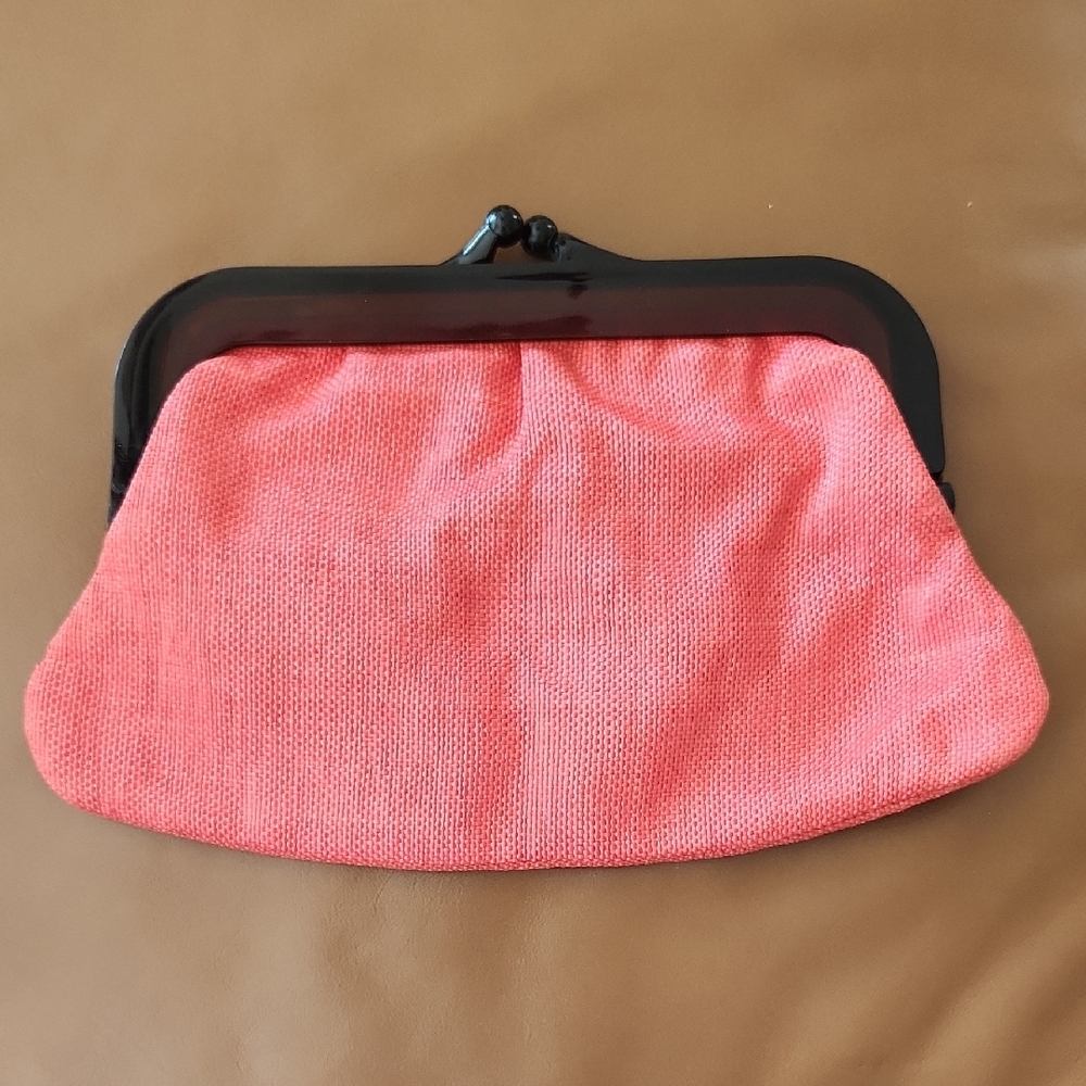 Vintage B.Altman And CO. Coral Clutch Bag